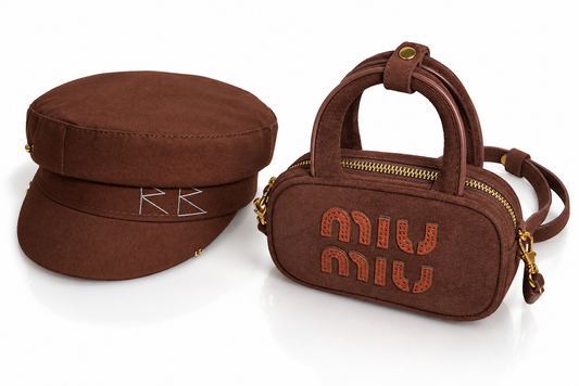 Combo biscotto cappello + borsa