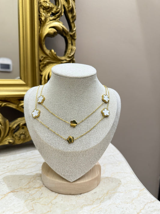 Collana Cleef white