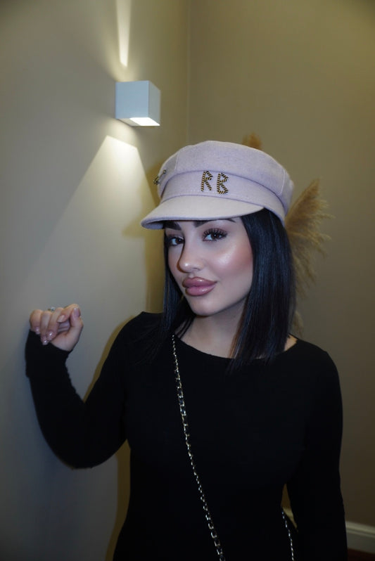 Cappello Rb pink in lana