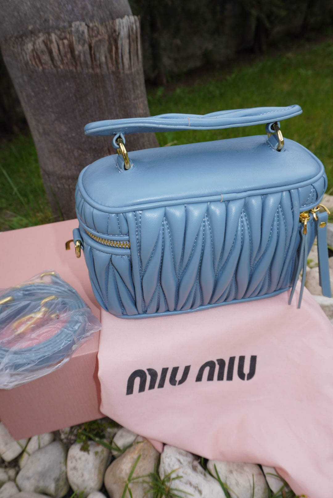 Bag Miu Azzurra