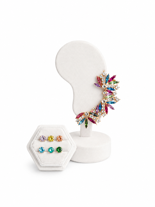 Combo Orecchino Sylvia + Set 3 coppie