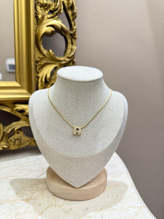 Collana Iniziali gold