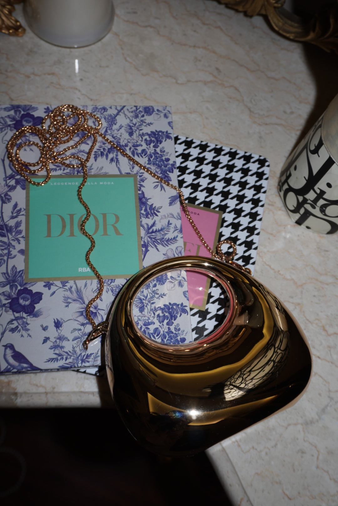 Mini borsa Fely gold