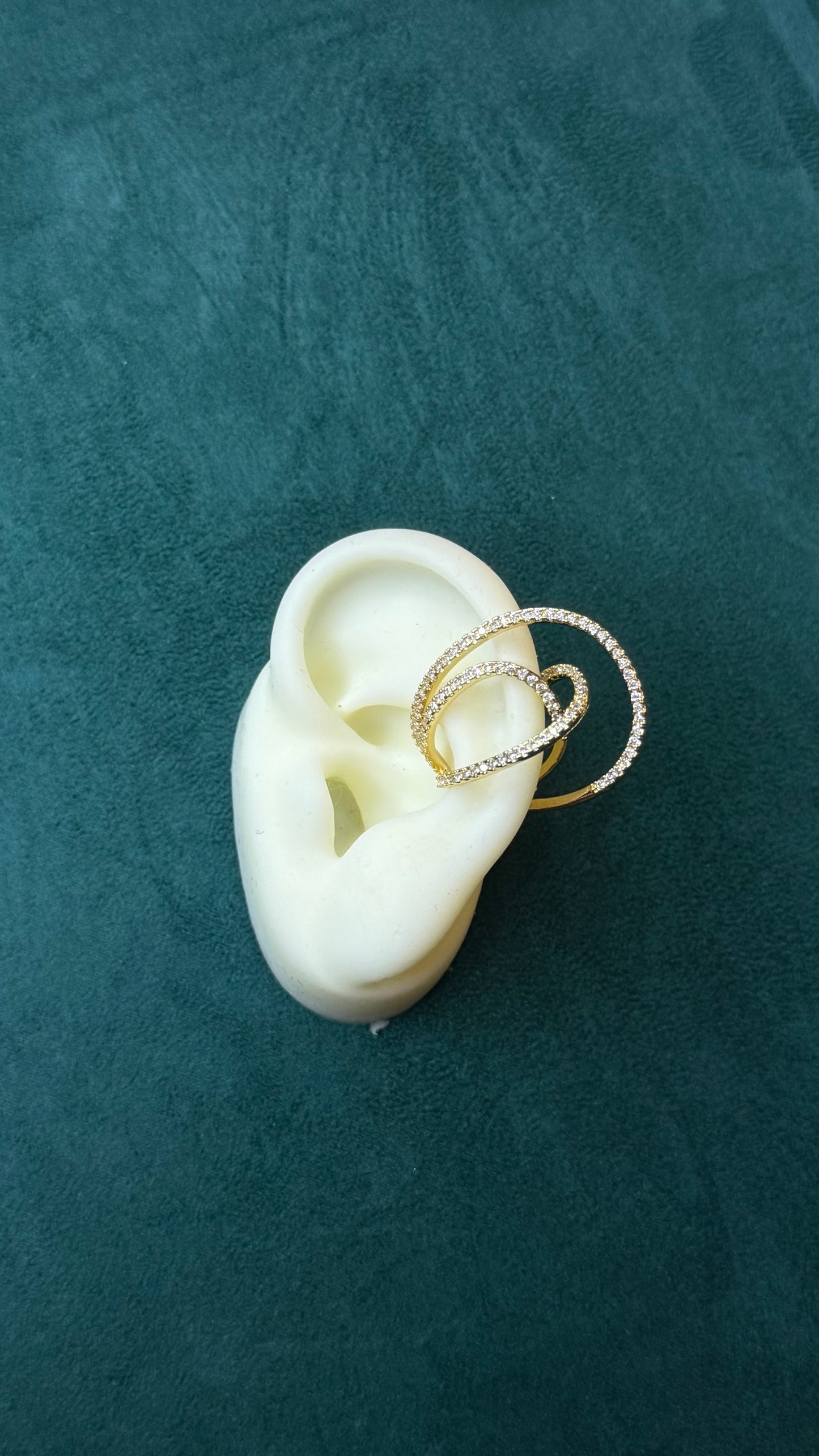 Earcuff Magic gold/silver