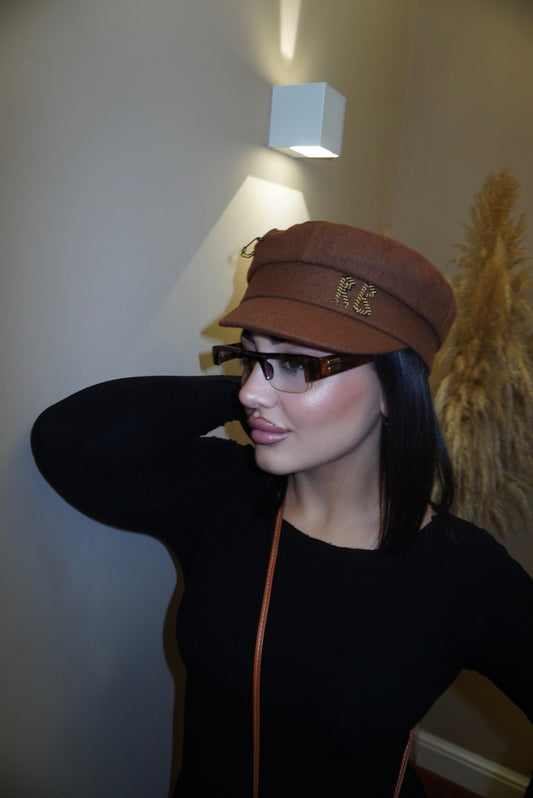Cappello Rb brown in lana