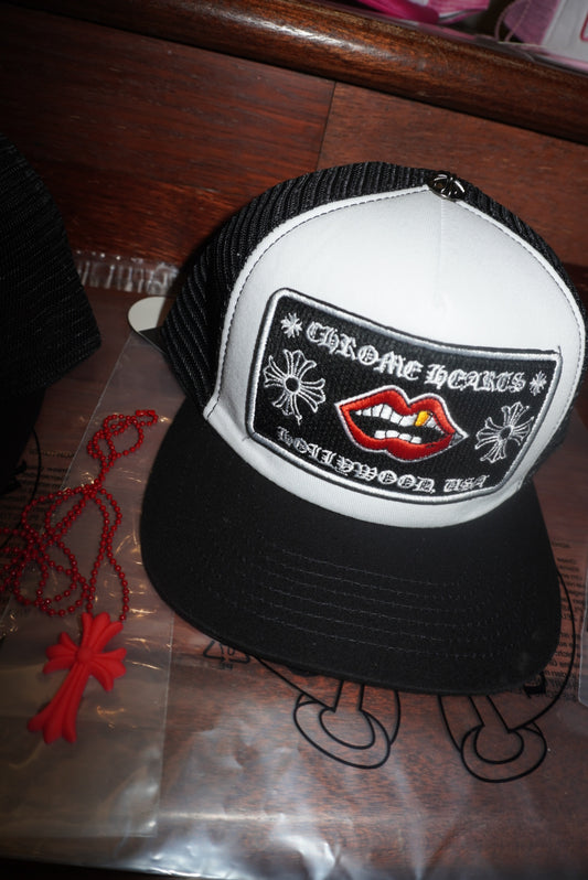 Combo Chrome cappello e collana red
