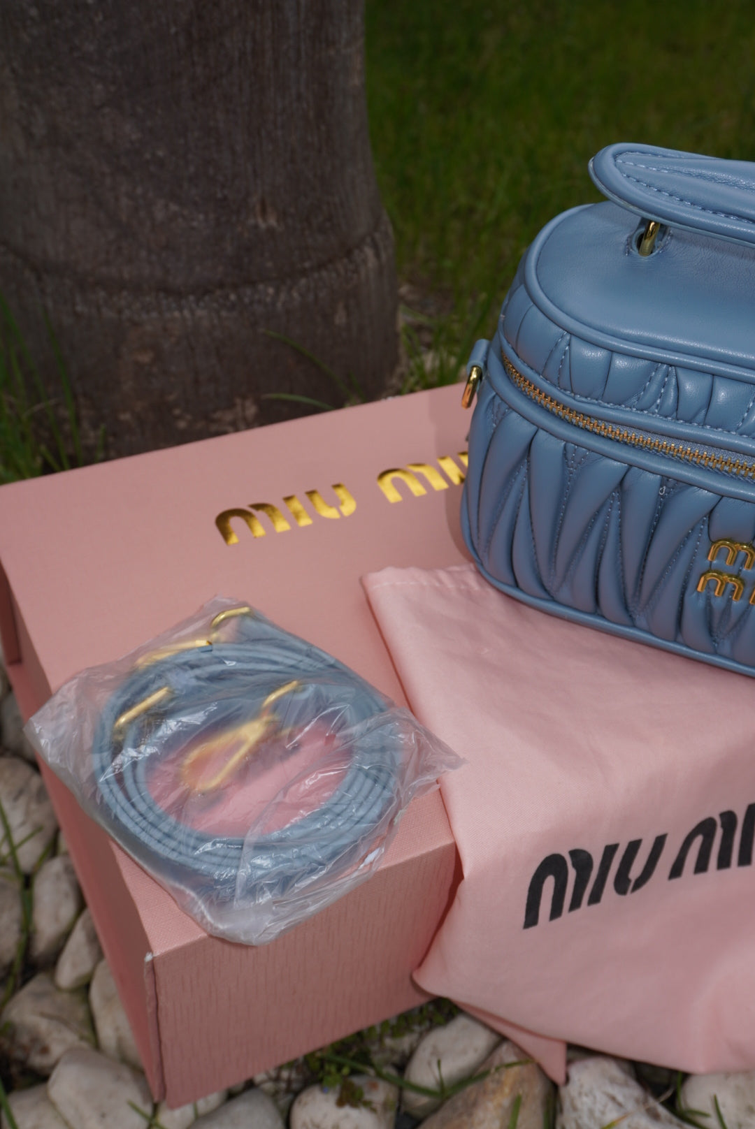 Bag Miu Azzurra