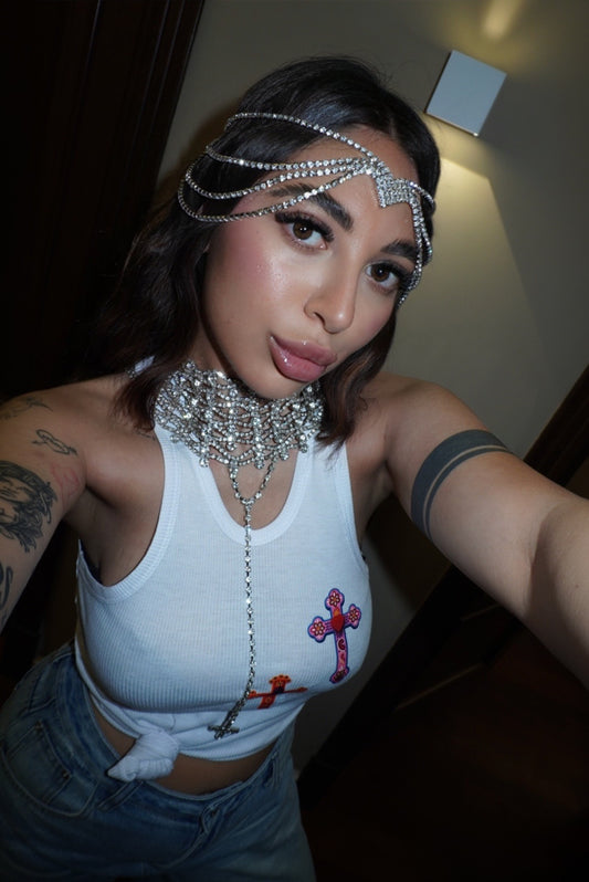 Copricapo Claudya silver