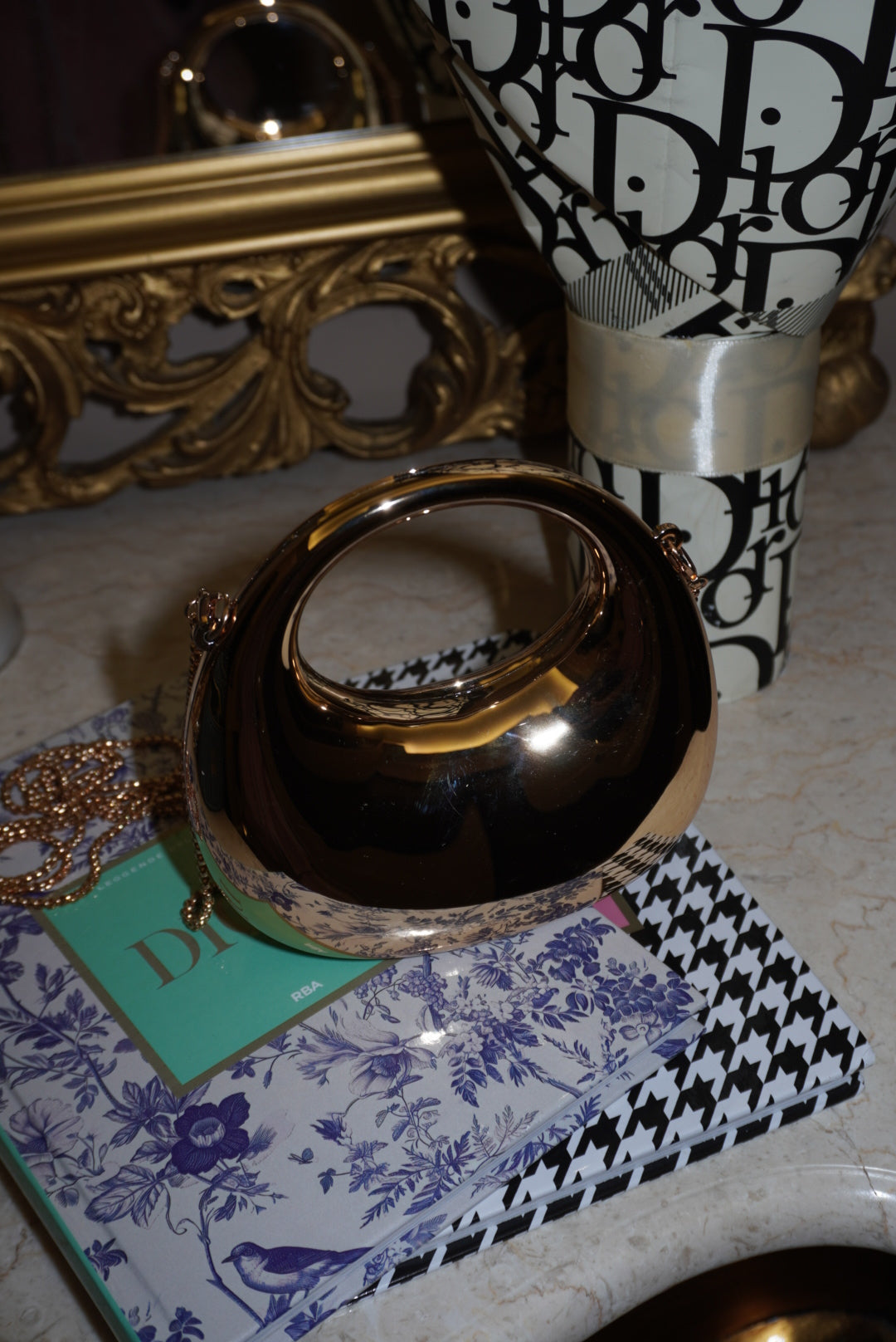 Mini borsa Fely gold