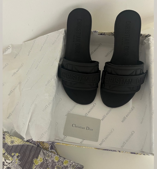 Ciabatte black luxury