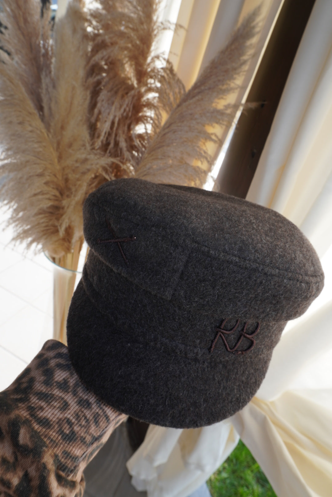 Cappello Rb grey in lana top quality