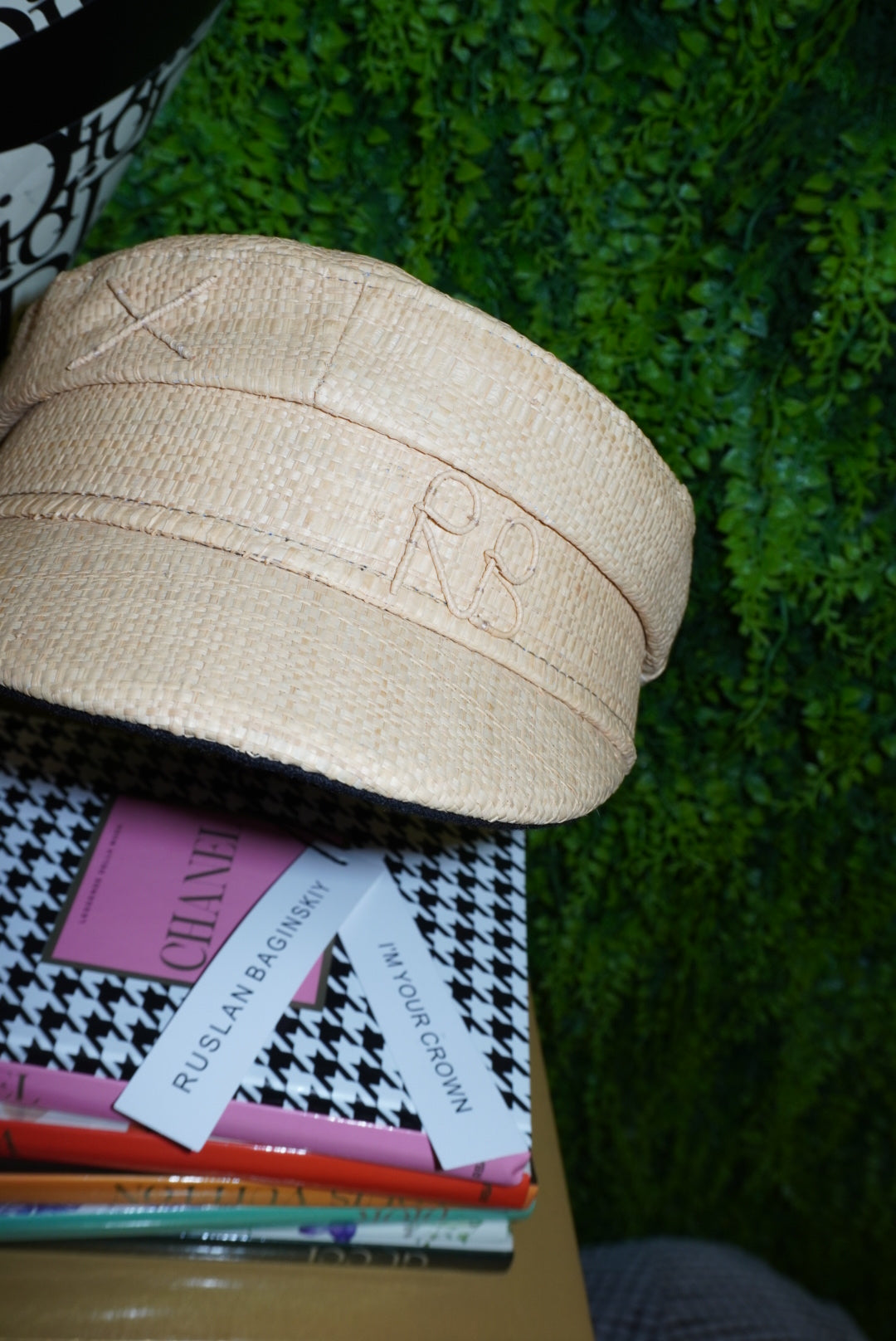 Cappello Rb in paglia top quality