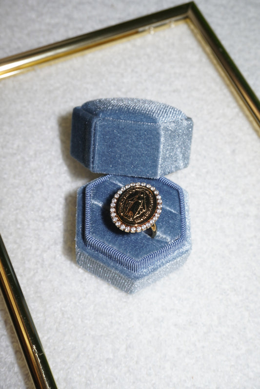Anello Divino gold regolabile