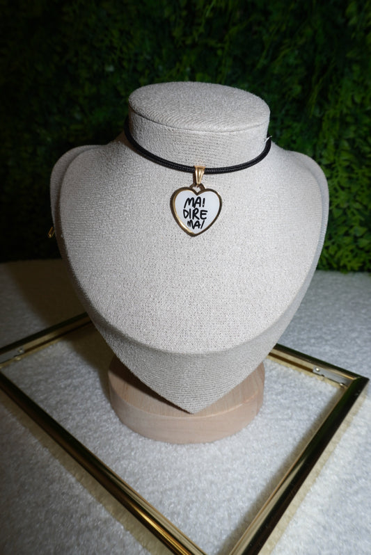 Chocker “Mai Dire Mai” black