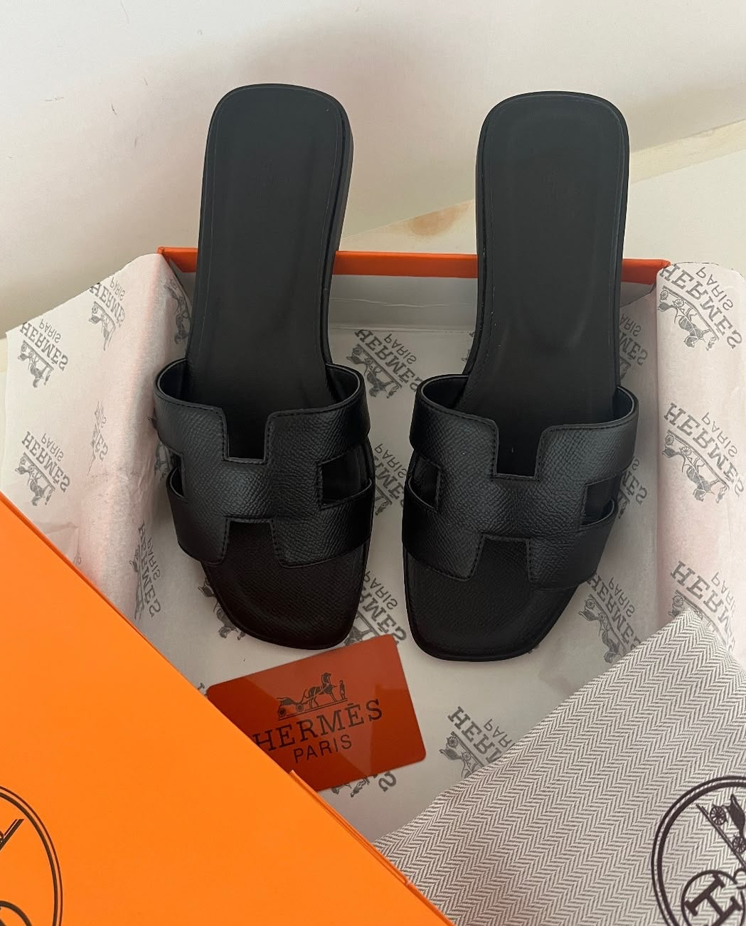 Ciabatte black luxury