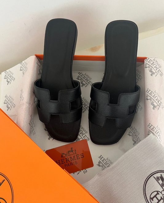 Ciabatte black luxury