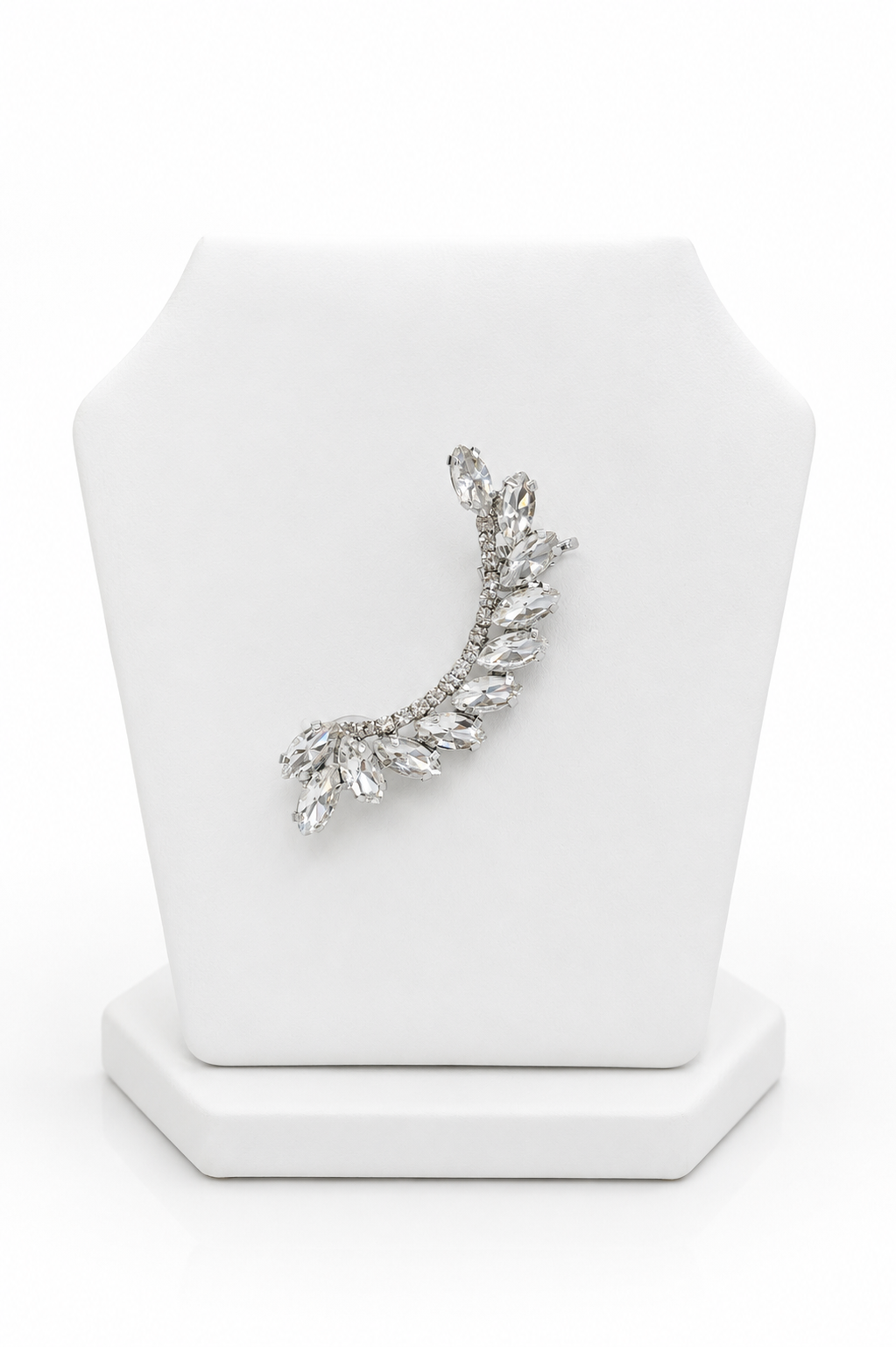 Orecchino Nama silver (sinistro)
