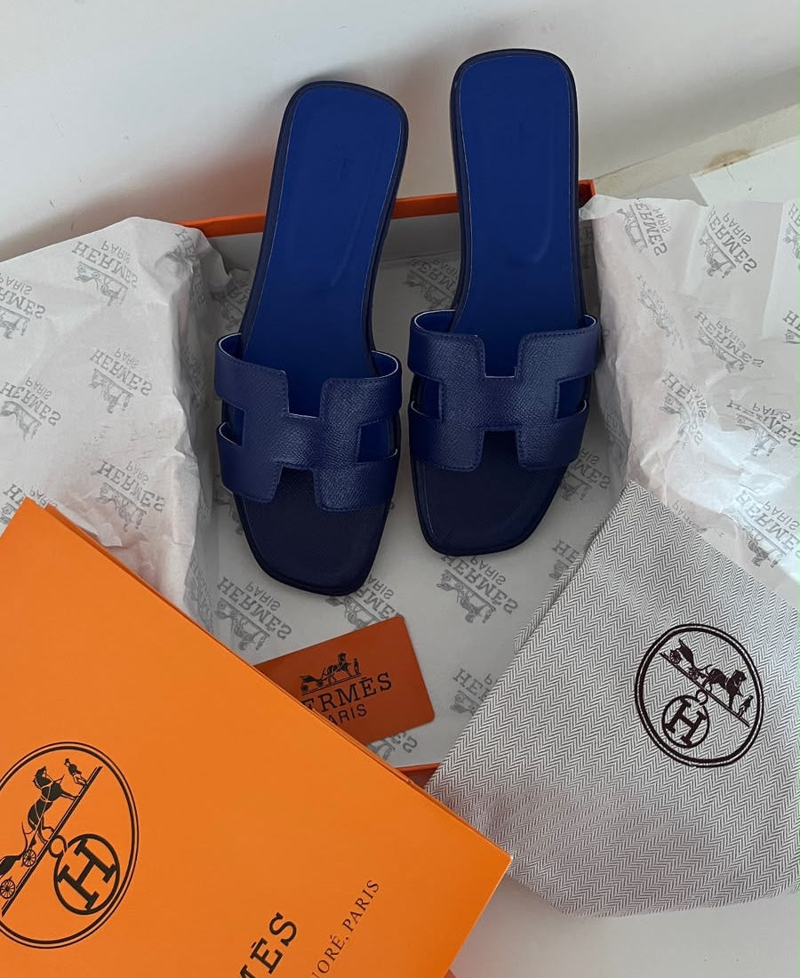 Ciabatte luxury blue