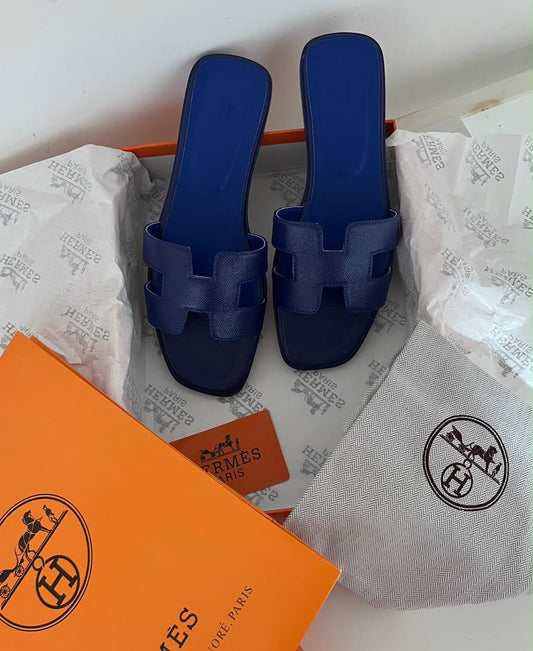 Ciabatte luxury blue