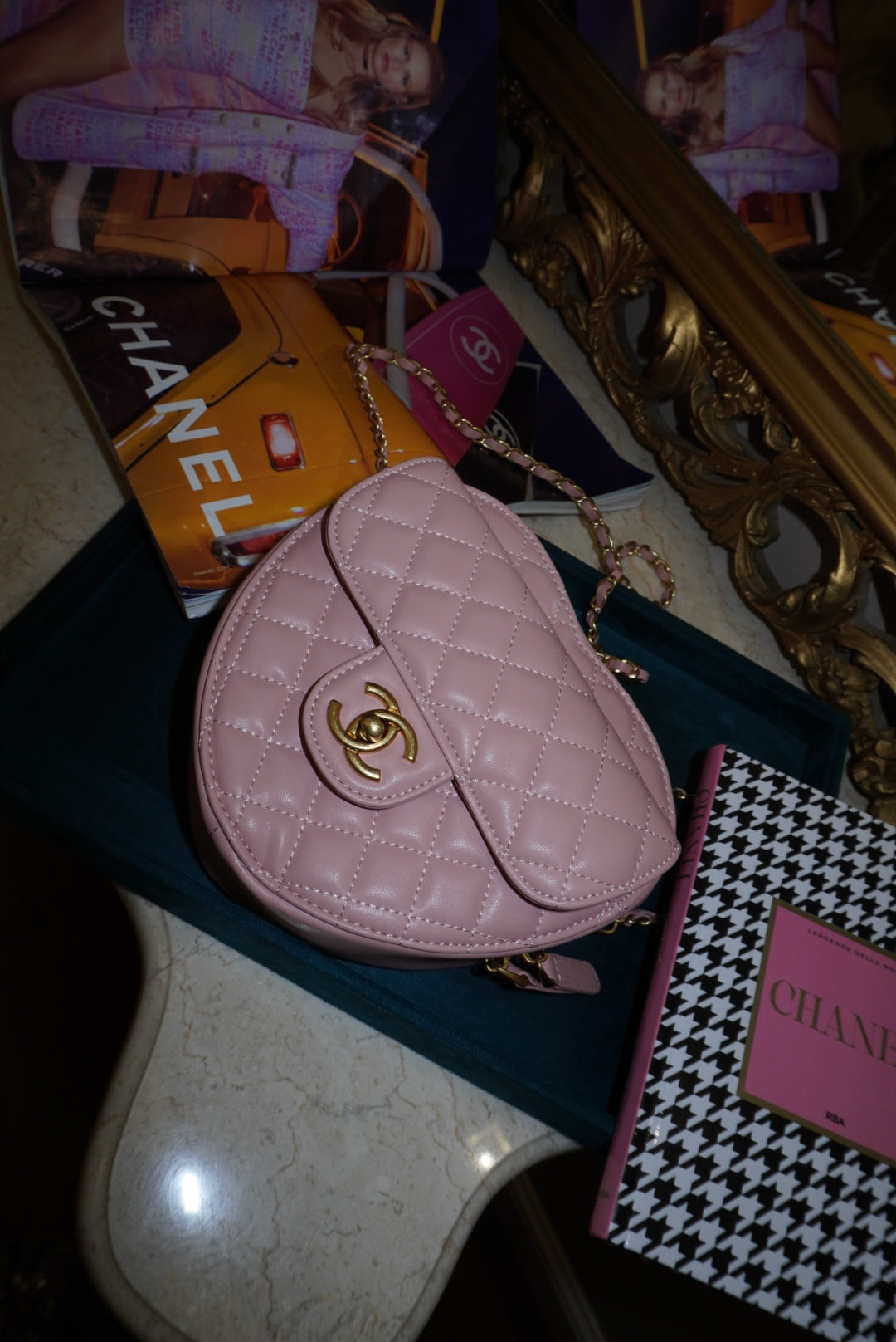 Pink Bag Heart