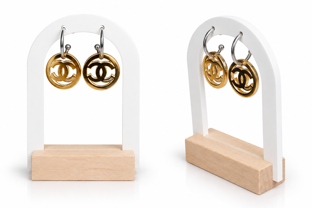 Orecchini Vivienne gold e silver