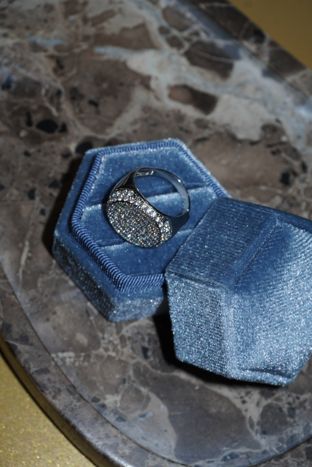 Anello Chevalier silver regolabile