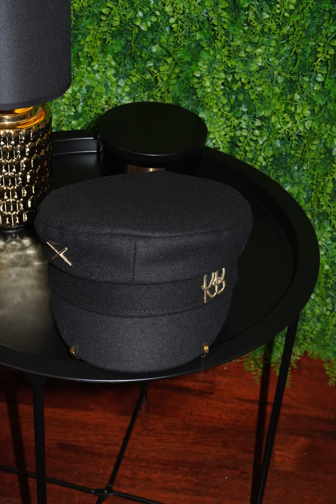 Cappello Rb nero/oro top quality