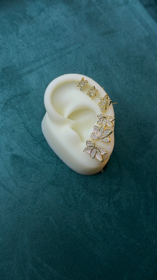 Set Arya gold (3 coppie)