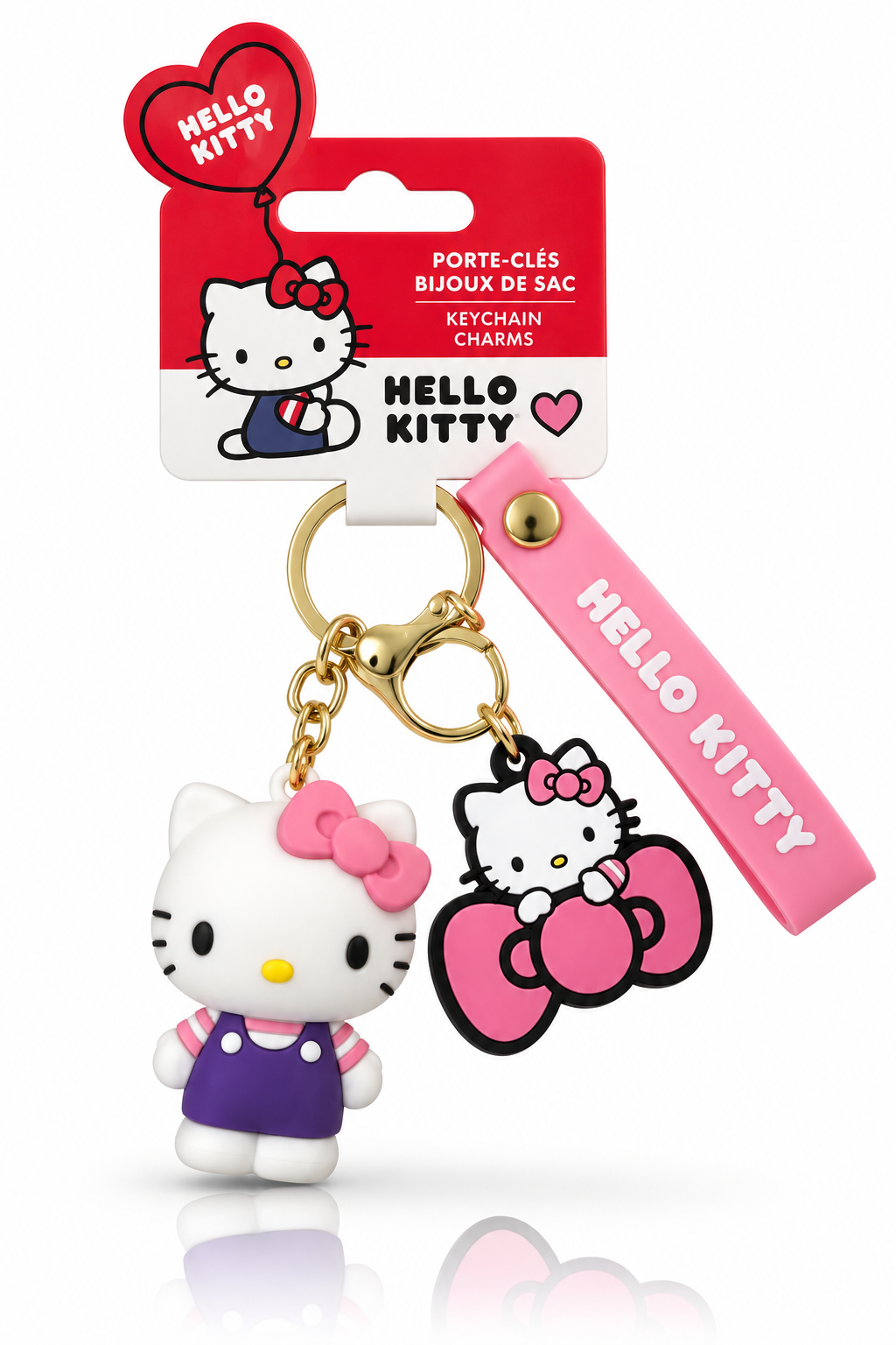Charm Hello kitty pink