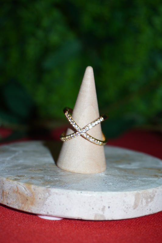 Anello Sirya gold regolabile