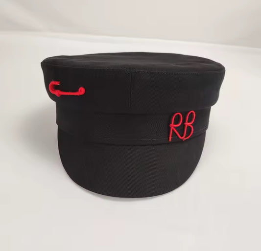 Cappello RB nero/rosso